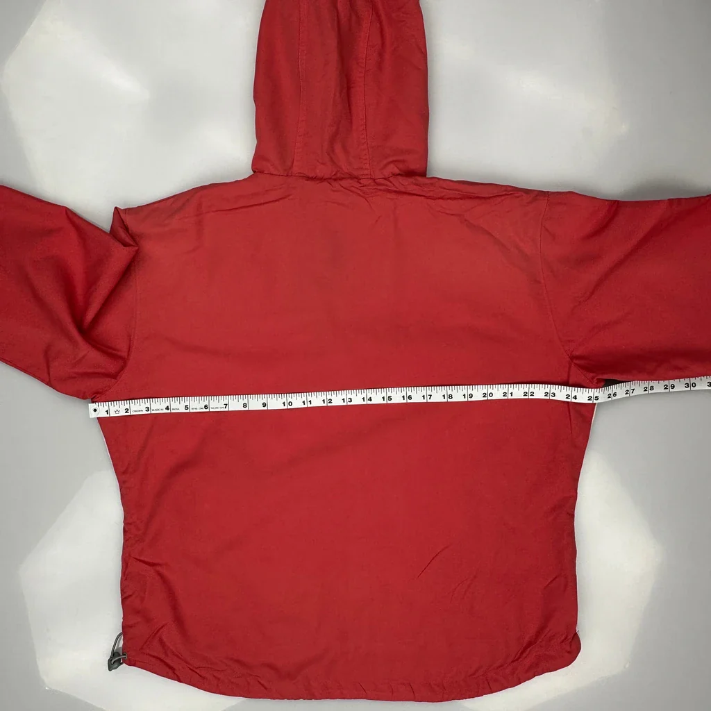 Reebok Windbreaker - XL Red Polyester - Image 3