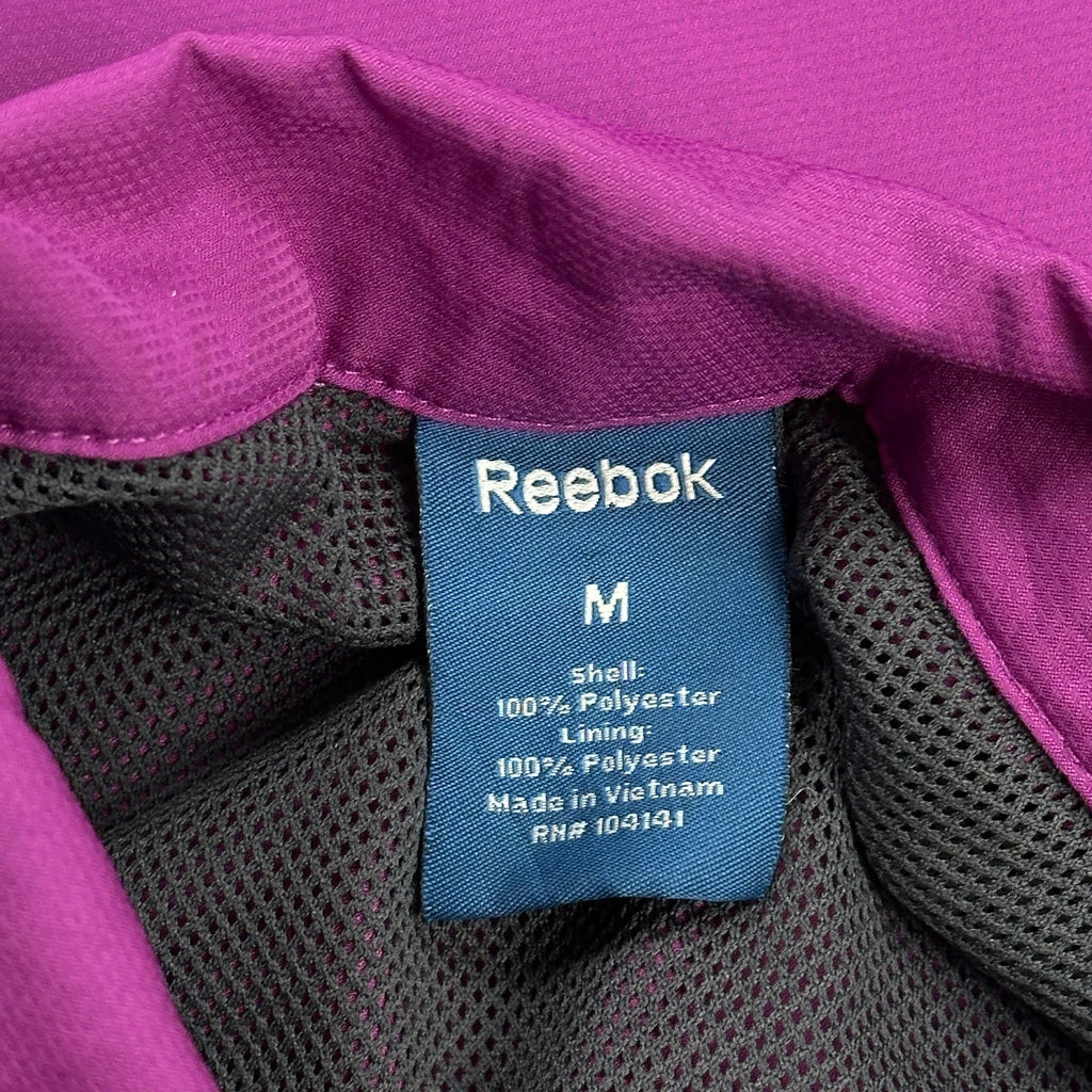 Reebok Windbreaker - Medium Purple Polyester - Image 3