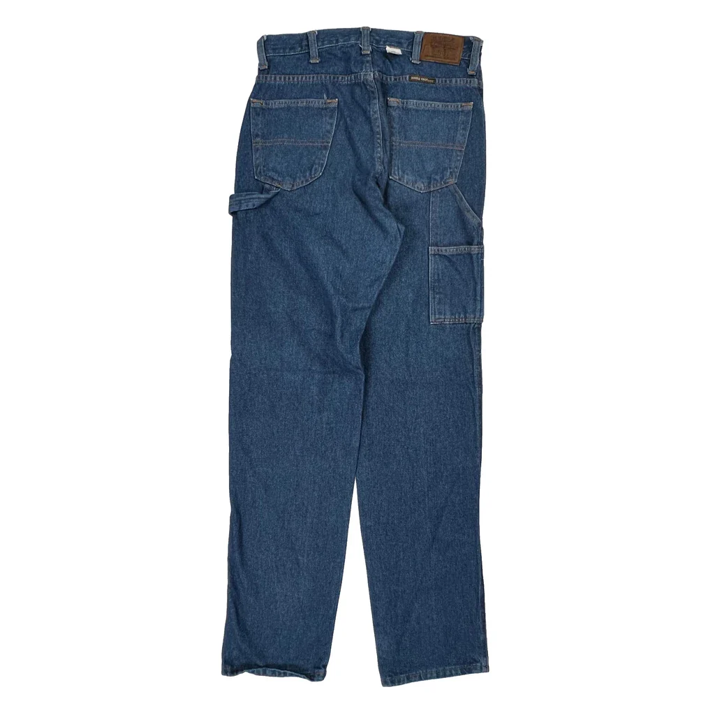 Reed Carpenter Jeans - 30W 36L Blue Cotton