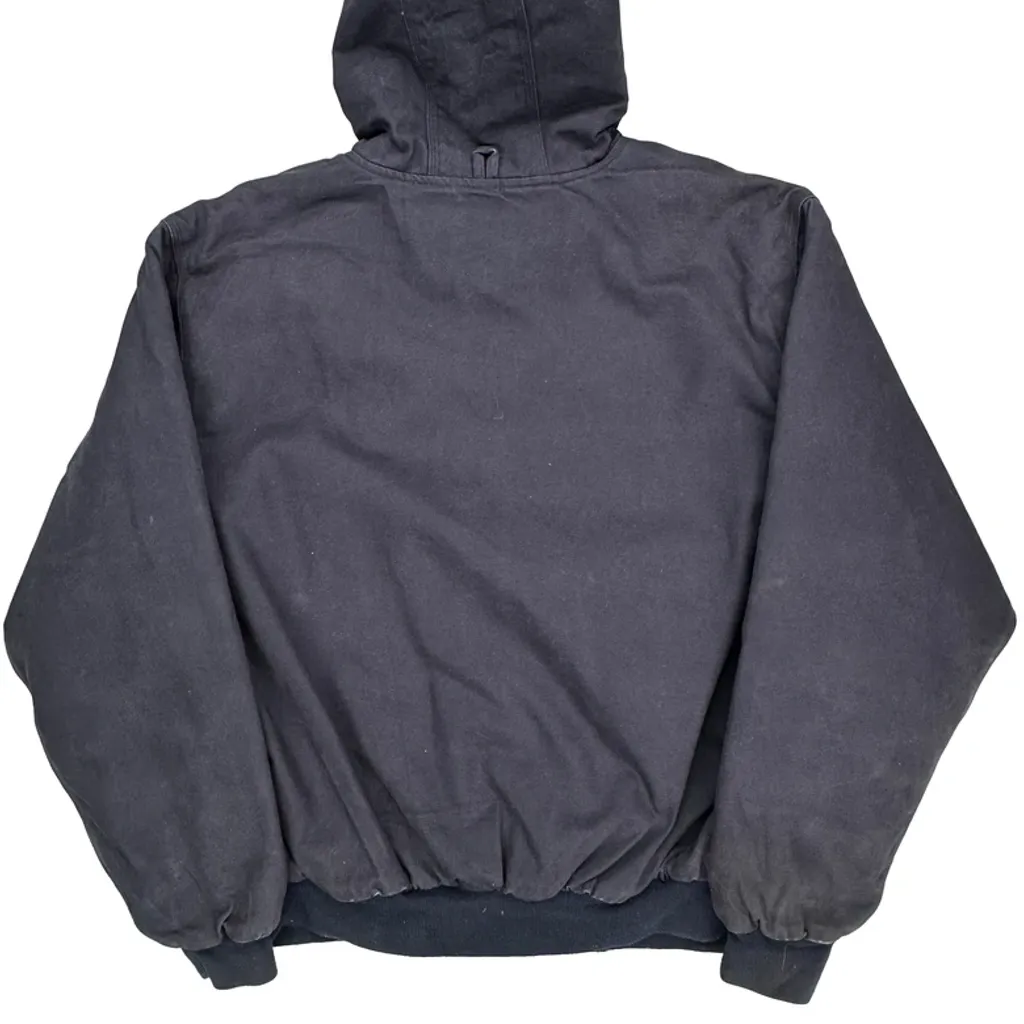 Refrigeration Contractors Dri Duck Workwear Jacket - Large Blue Cotton - Image 6