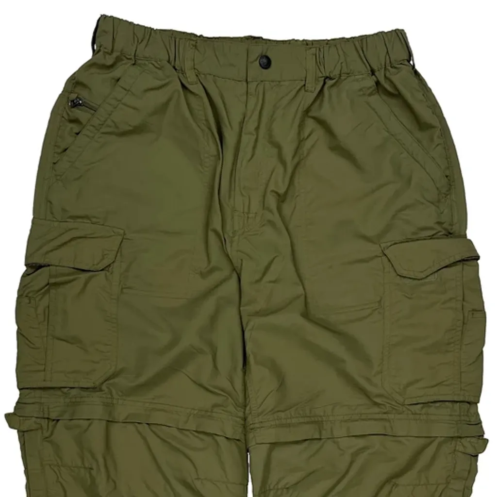 Rei Cargo Trousers - Large Green Nylon - Image 7