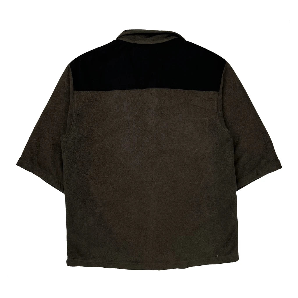 Rei Fleece Jacket - Medium Green Polyester - Image 2