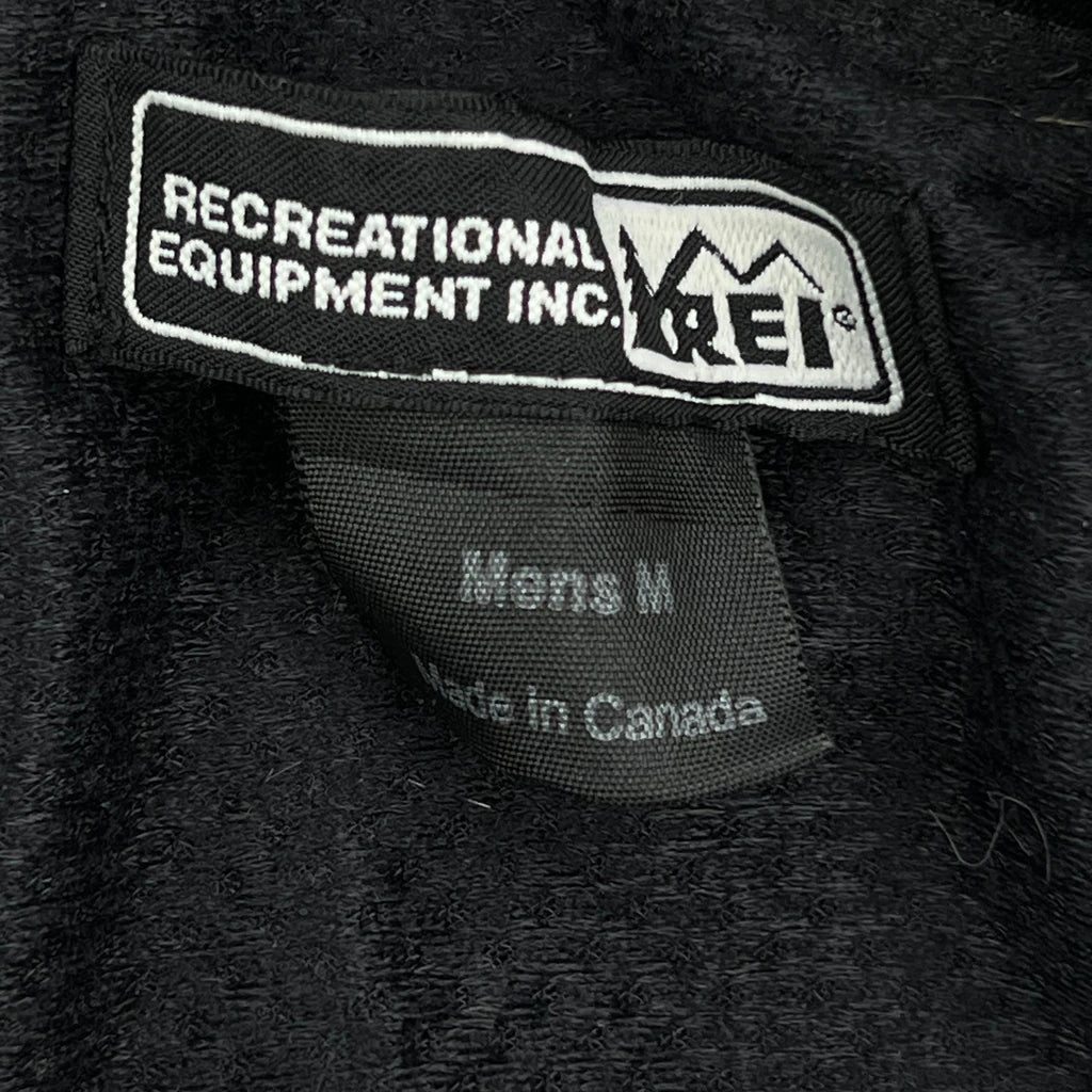 Rei Fleece Jacket - Medium Green Polyester - Image 3