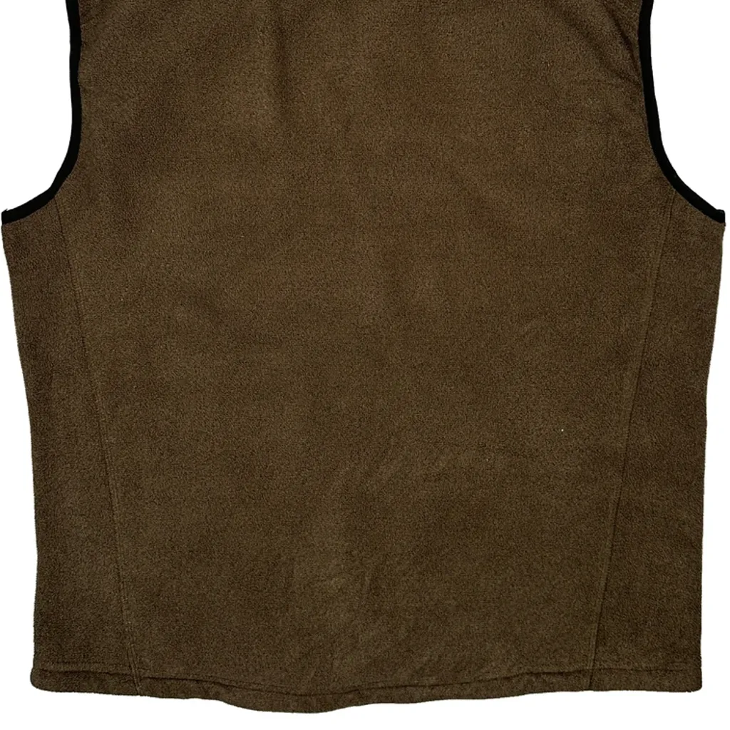 Rei Fleece Vest - XL Brown Polyester - Image 6