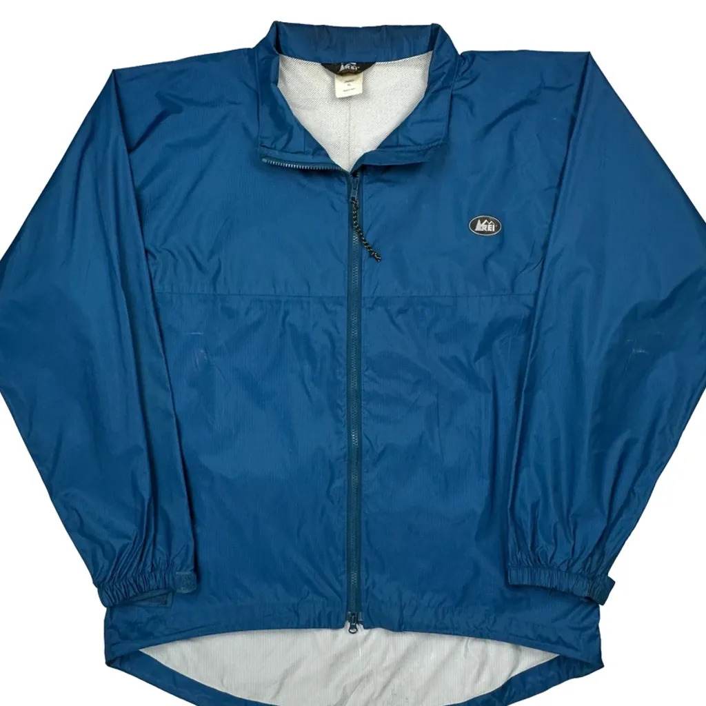 Rei Windbreaker - XL Blue Polyester - Image 4