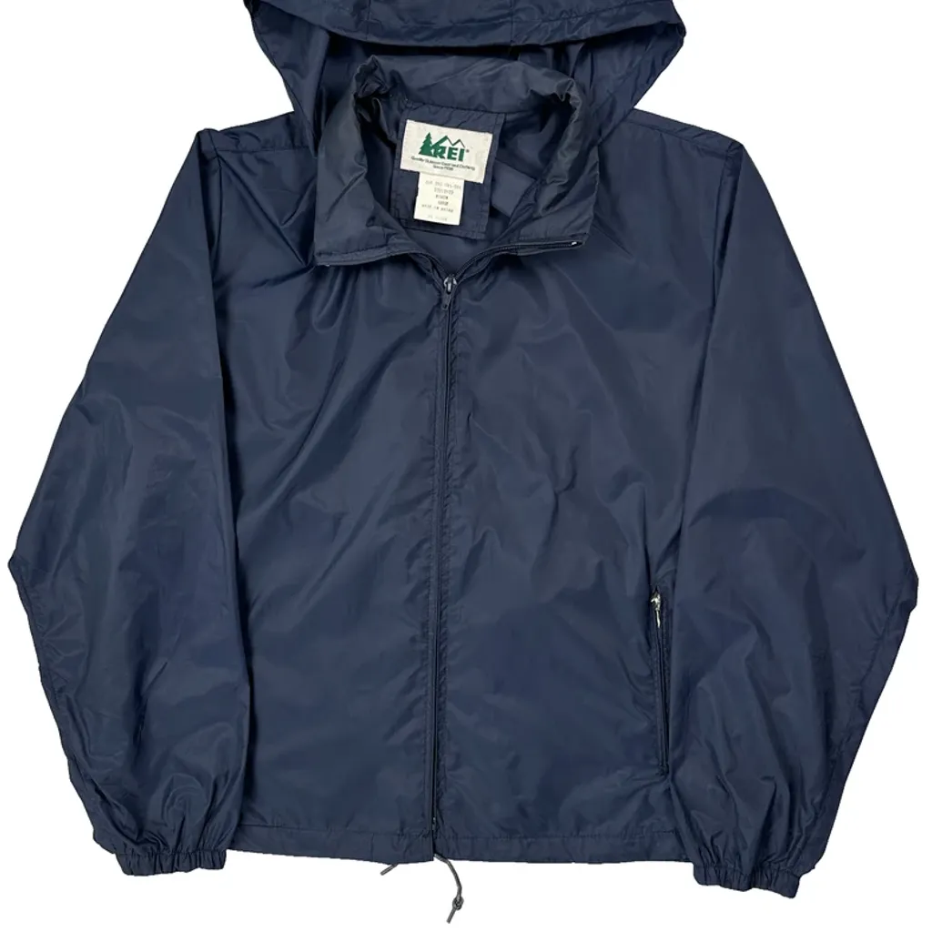 Rei Windbreaker - Large Navy Nylon - Image 5