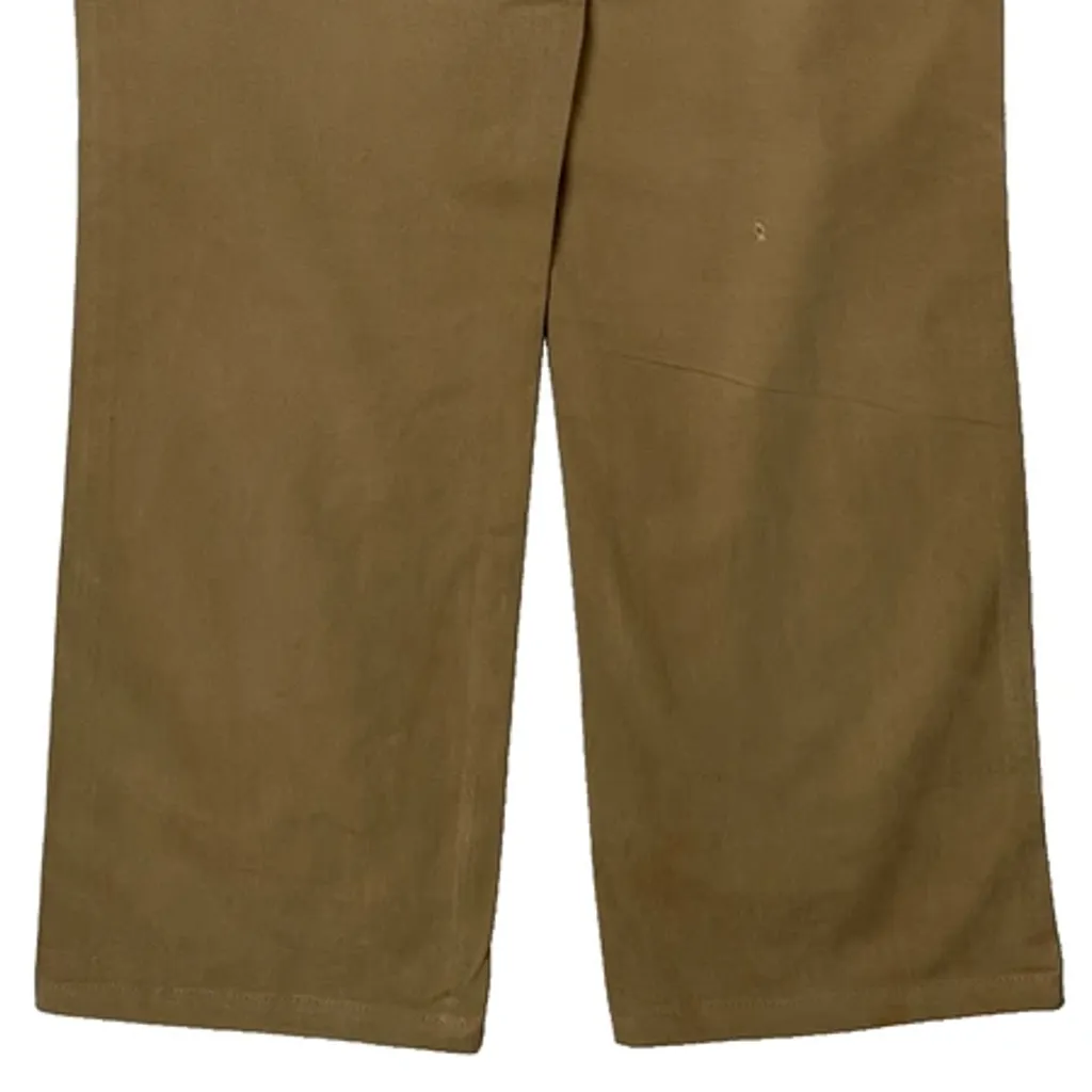 Relaxed Fit Carhartt Carpenter Trousers - 31W 31L Khaki Cotton - Image 8