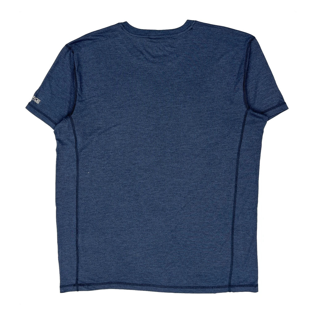 Relaxed Fit Carhartt T-Shirt - Large Blue Polyester - Image 2