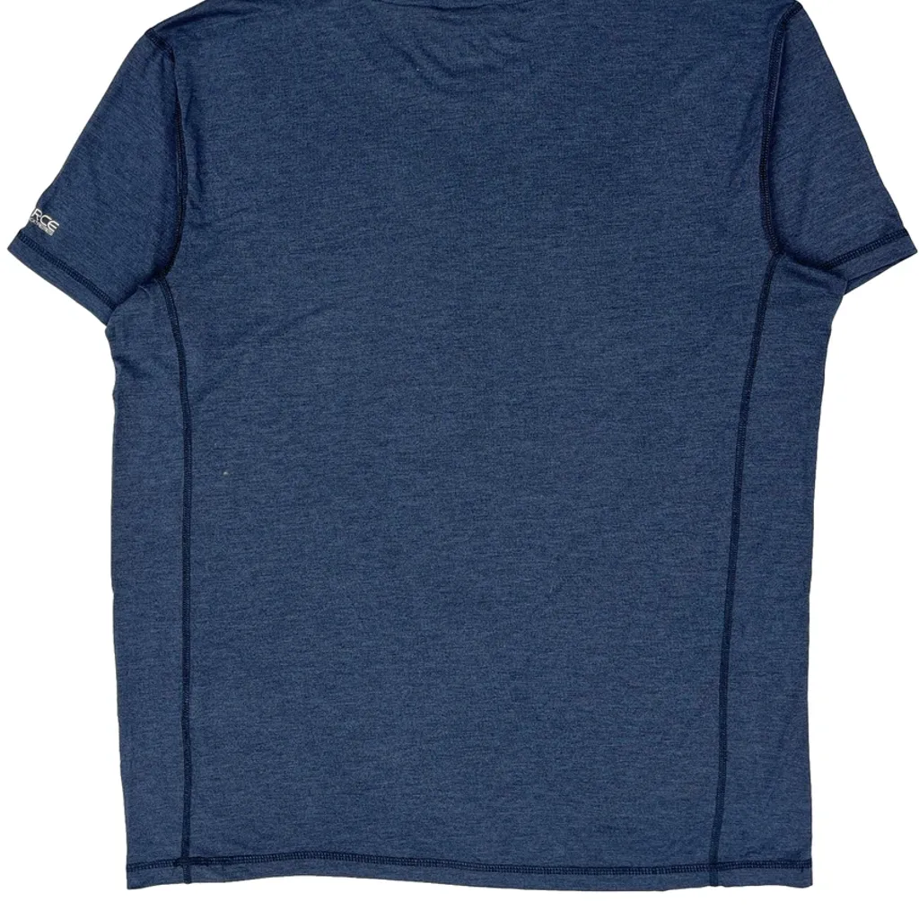 Relaxed Fit Carhartt T-Shirt - Large Blue Polyester - Image 6