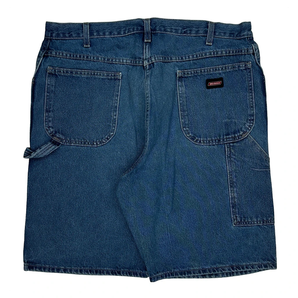 Relaxed Fit Dickies Denim Shorts - 40W 11L Blue Cotton