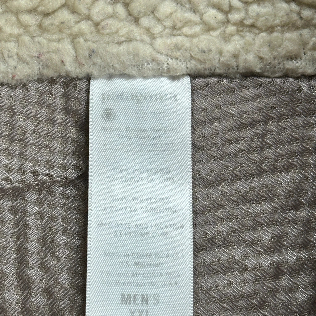 Retro-X Patagonia Fleece Vest - XL Beige Polyester - Image 3