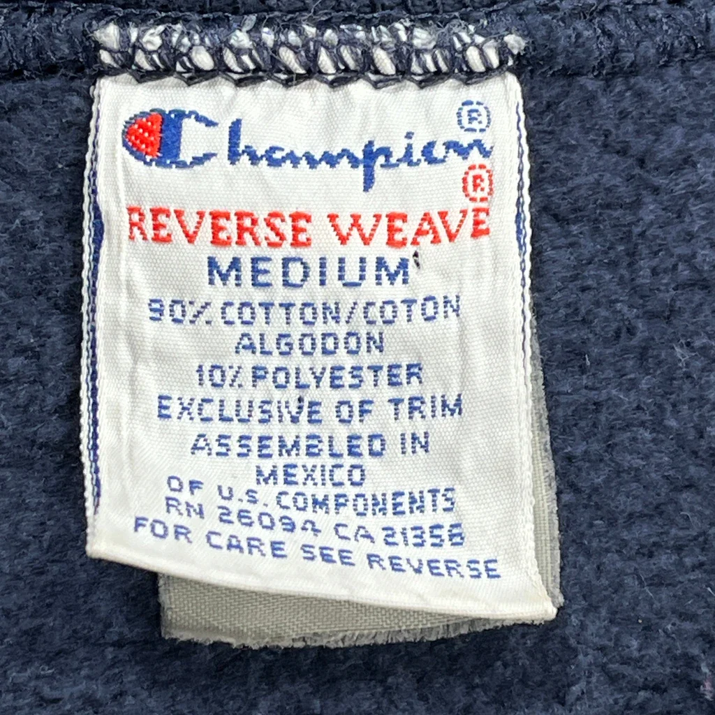 Reverse Weave Cal State Champion Sweatshirt - Medium Navy Cotton - Image 3