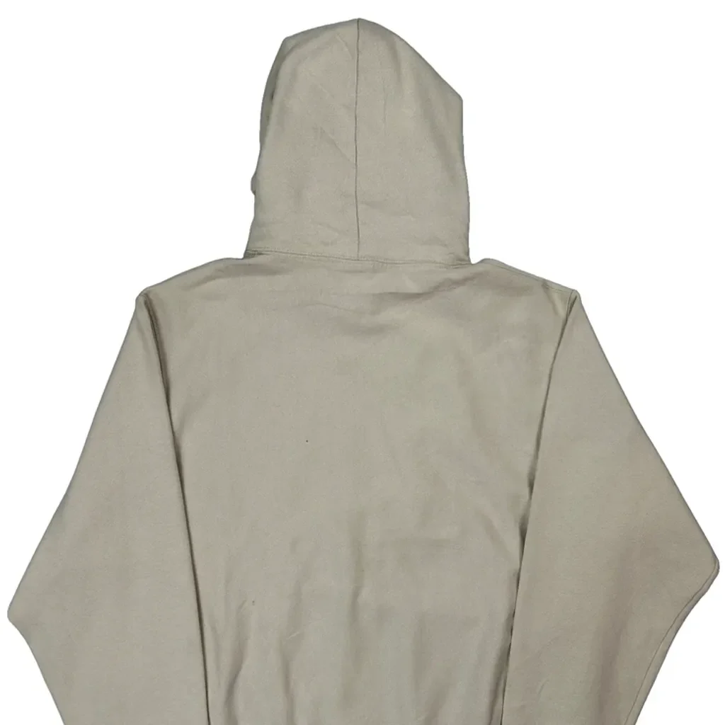 Reverse Weave Champion Hoodie - Large Beige Cotton - Image 7
