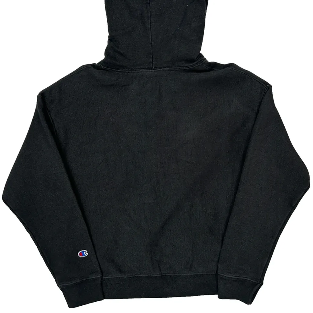 Reverse Weave Champion Hoodie - Large Black Cotton - Image 6