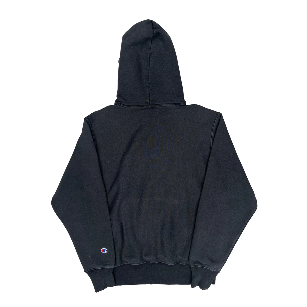 Reverse Weave Champion Hoodie - Medium Black Cotton - Image 2