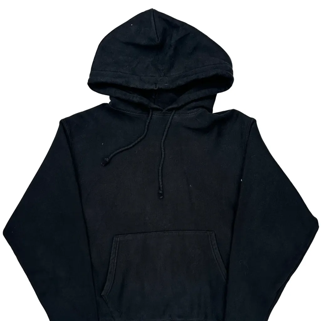 Reverse Weave Champion Hoodie - Medium Black Cotton - Image 5
