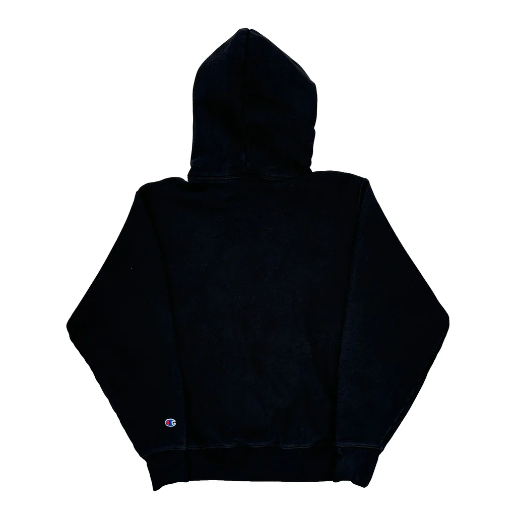 Reverse Weave Champion Hoodie - Medium Black Cotton - Image 2