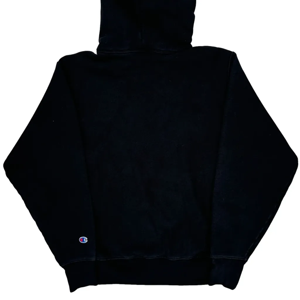 Reverse Weave Champion Hoodie - Medium Black Cotton - Image 6