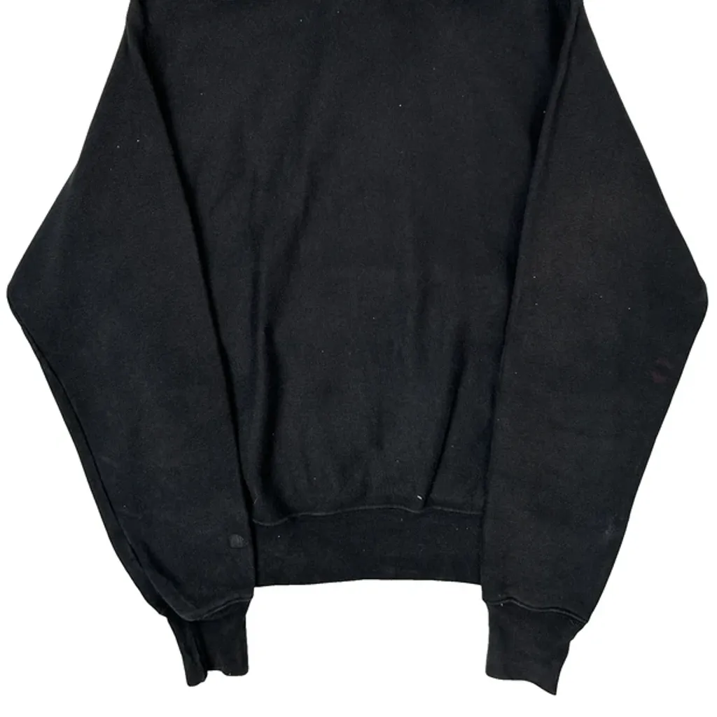 Reverse Weave Champion Hoodie - Small Black Cotton - Image 6