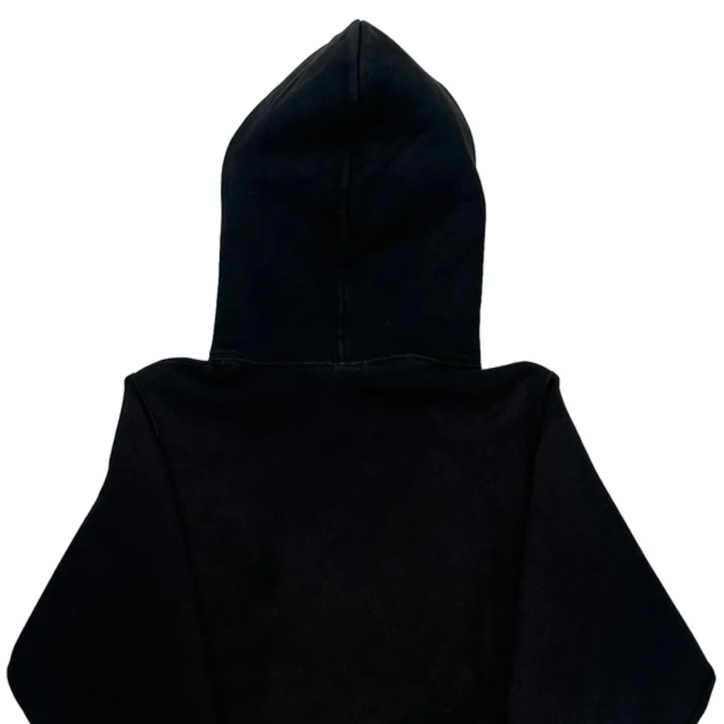 Reverse Weave Champion Hoodie - XS Black Cotton Blend - Image 7