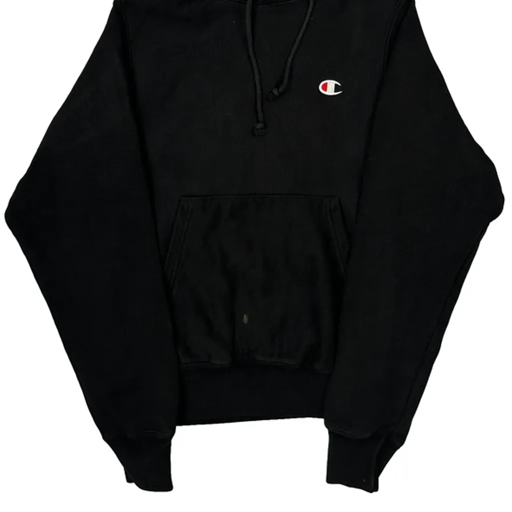 Reverse Weave Champion Hoodie - XS Black Cotton - Image 5