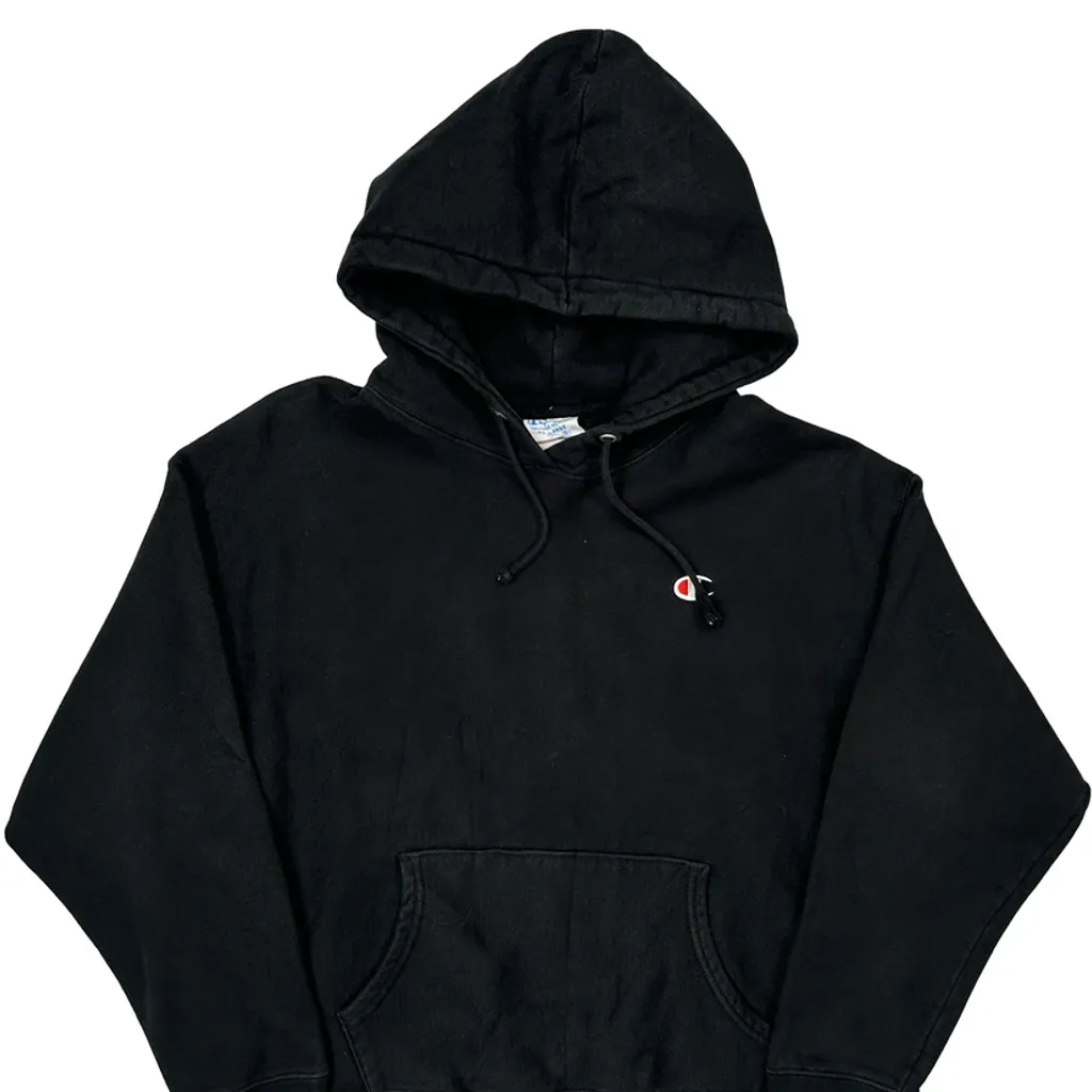 Reverse Weave Champion Hoodie - 2XL Black Cotton - Image 4