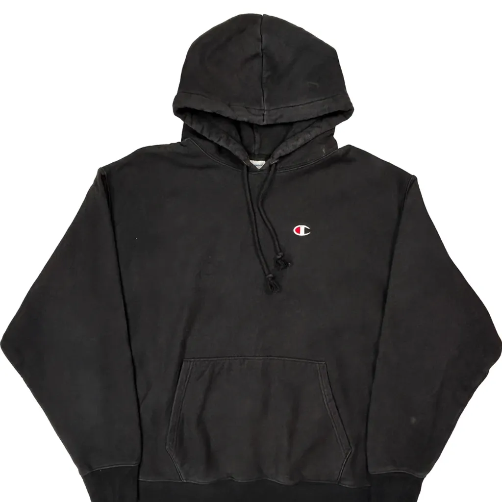 Reverse Weave Champion Hoodie - 2XL Black Cotton - Image 5
