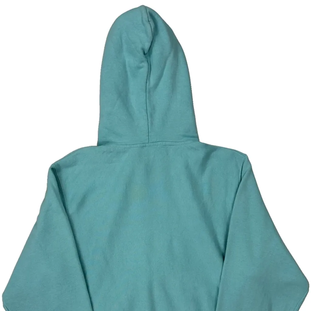 Reverse Weave Champion Hoodie - Medium Blue Cotton - Image 6