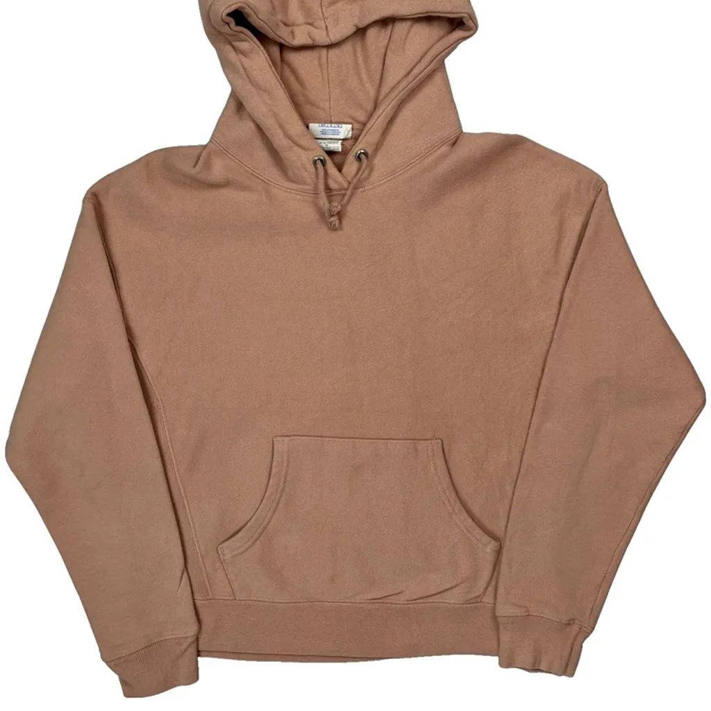 Reverse Weave Champion Hoodie - Medium Brown Cotton Blend - Image 5