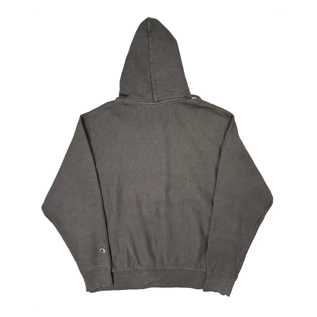 Reverse Weave Champion Hoodie - XL Gray Cotton - Image 2