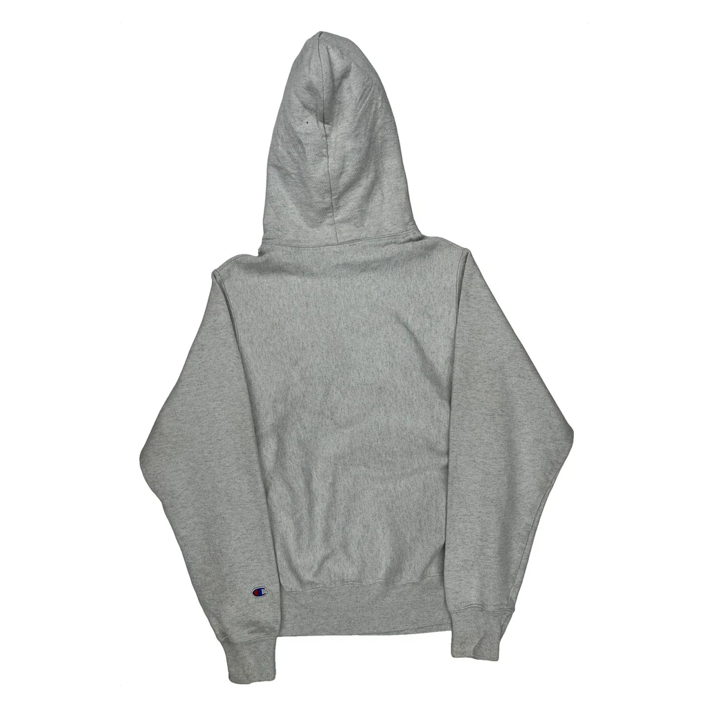 Reverse Weave Champion Hoodie - XS Gray Cotton - Image 2