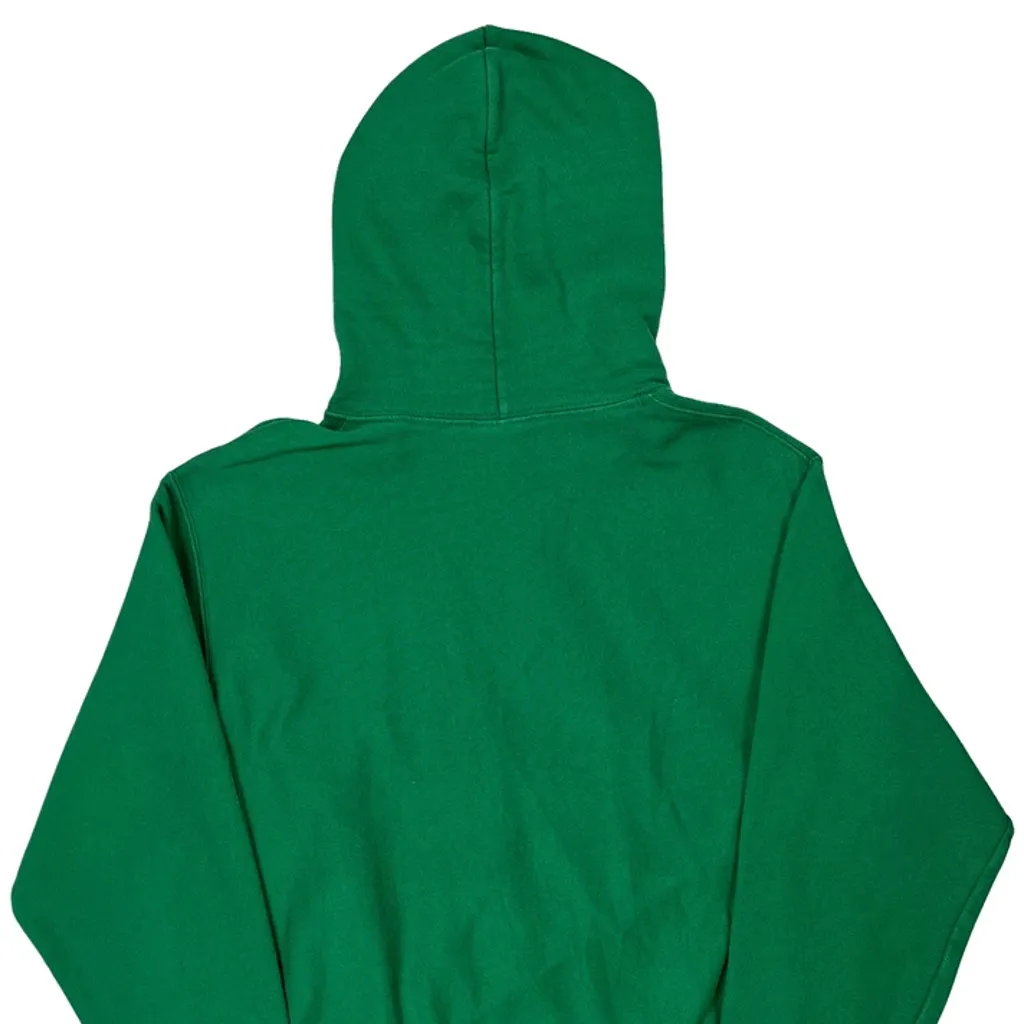 Reverse Weave Champion Hoodie - Small Green Cotton - Image 6
