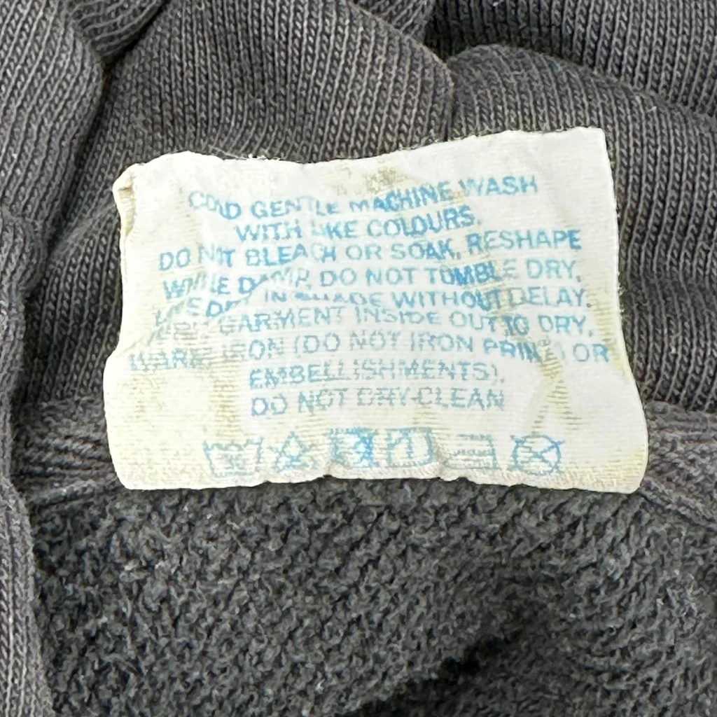 Reverse Weave Champion Hoodie - Large Grey Cotton - Image 4