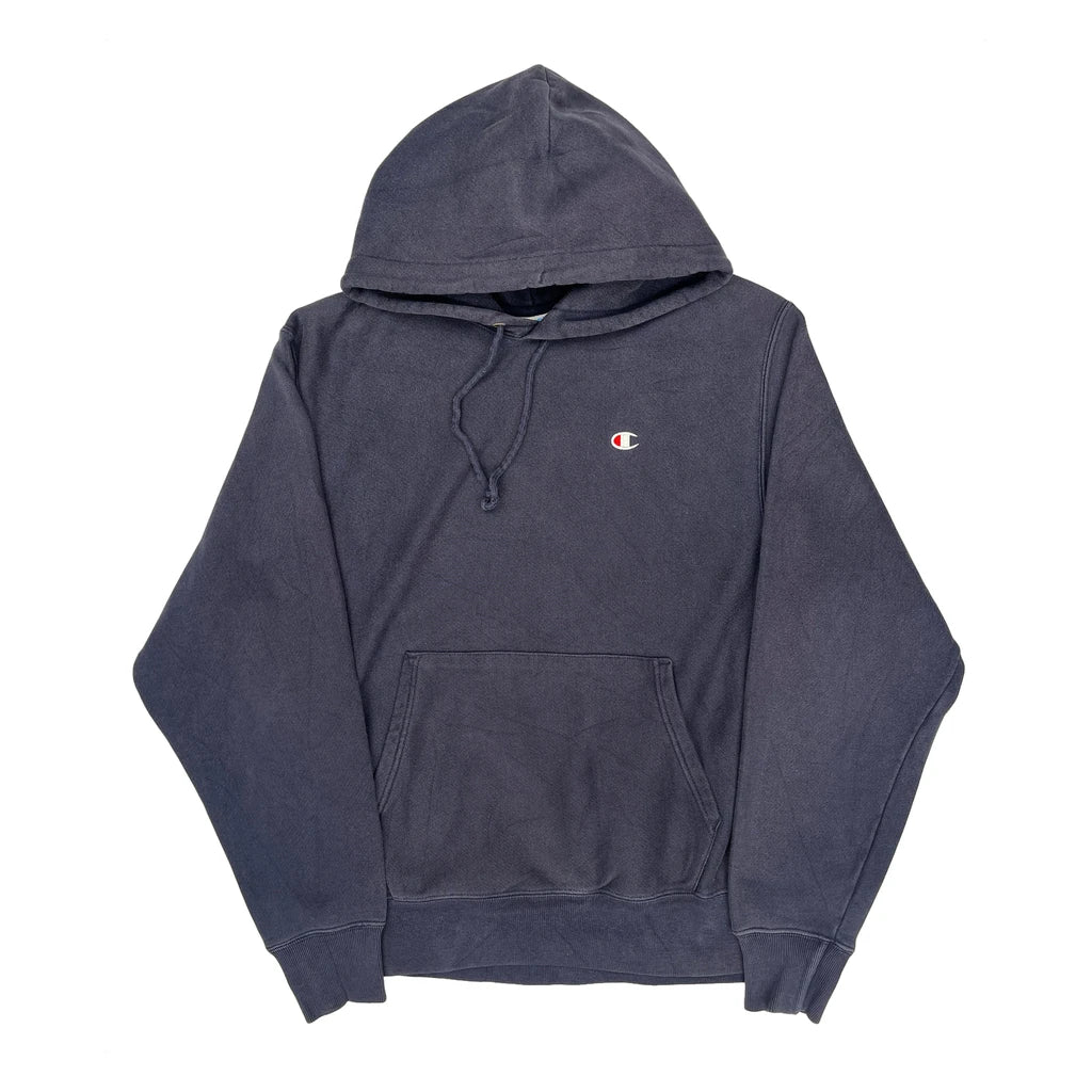 Reverse Weave Champion Hoodie - Medium Grey Cotton