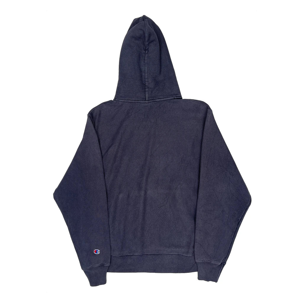 Reverse Weave Champion Hoodie - Medium Grey Cotton - Image 2