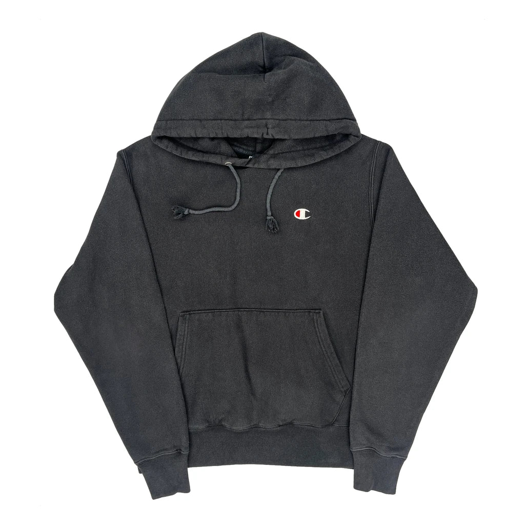 Reverse Weave Champion Hoodie - Medium Grey Cotton