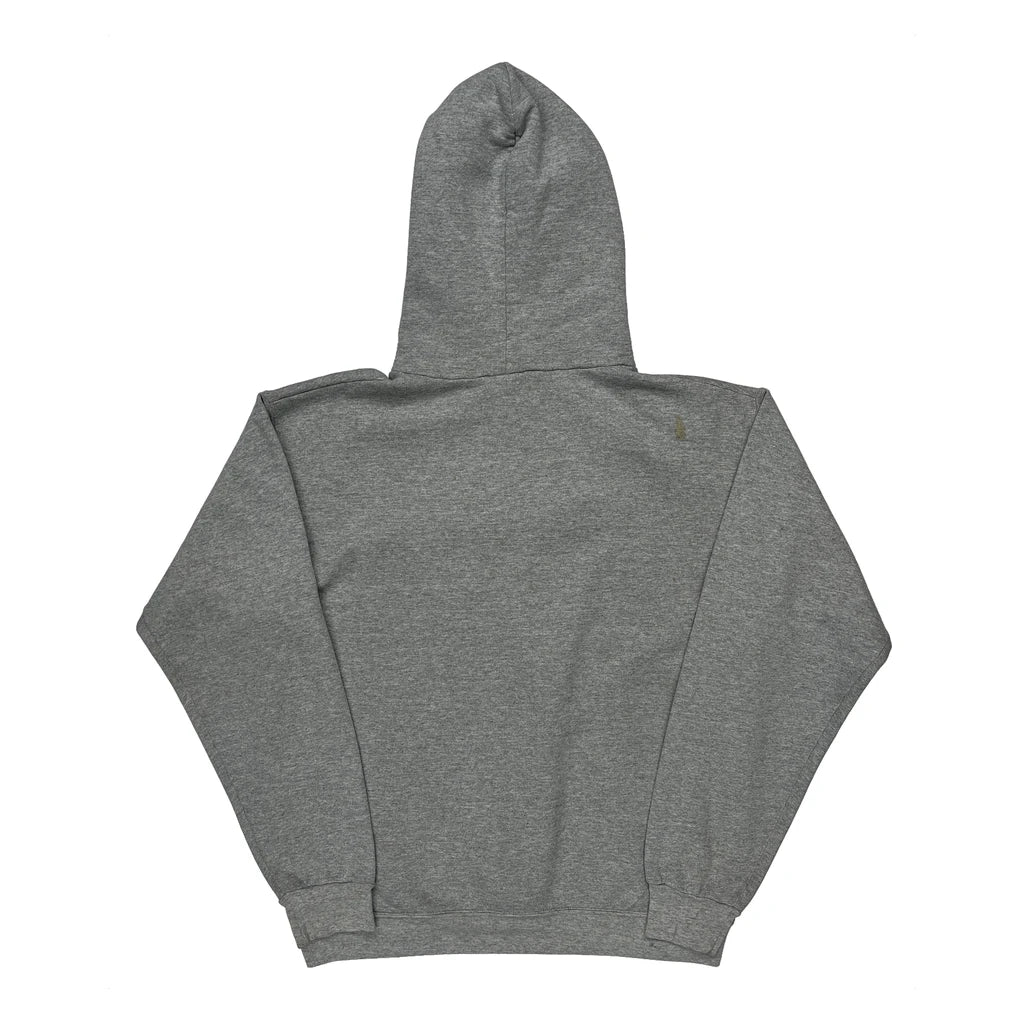 Reverse Weave Champion College Hoodie - Medium Grey Cotton - Image 2