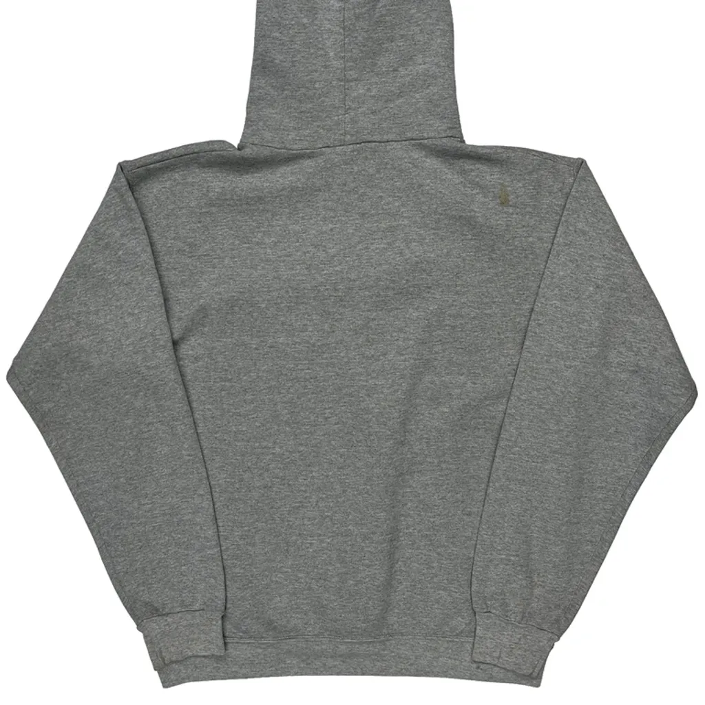 Reverse Weave Champion College Hoodie - Medium Grey Cotton - Image 6