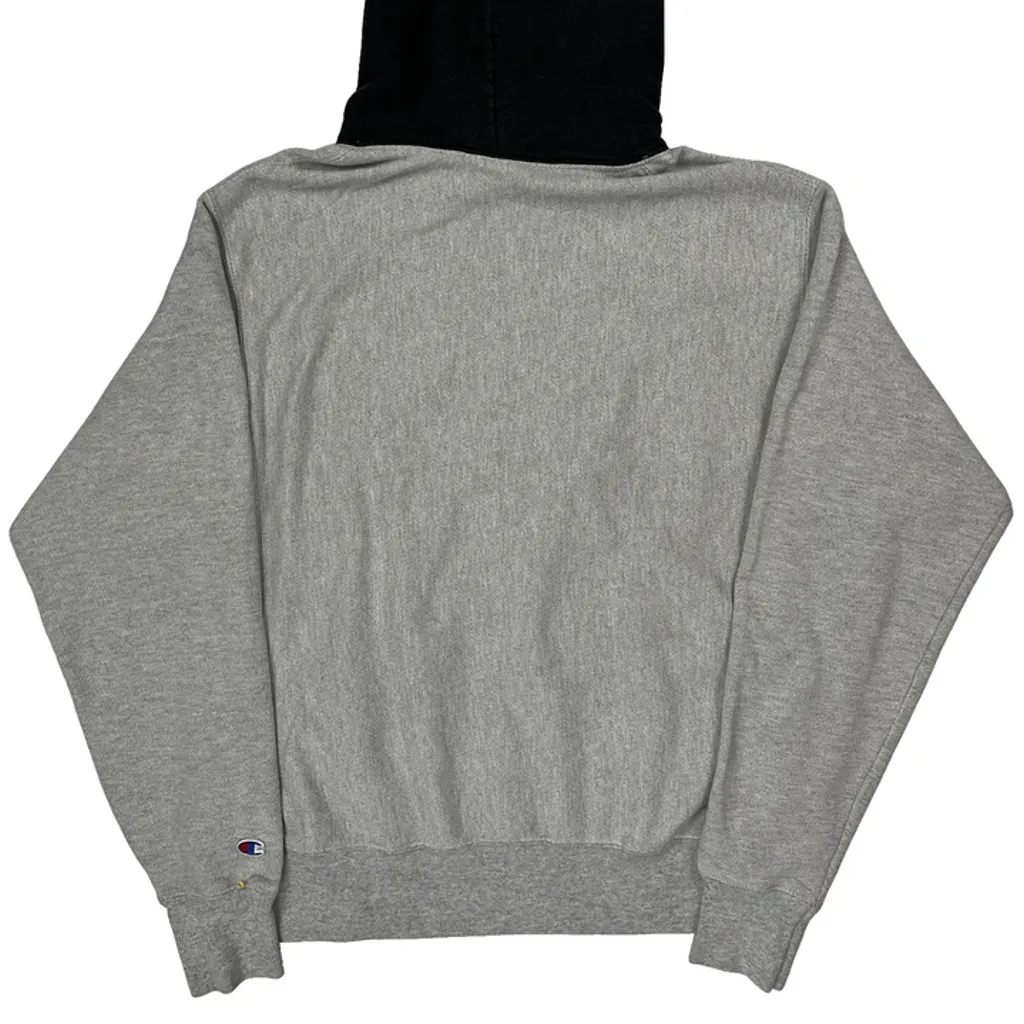 Reverse Weave Champion Hoodie - Medium Grey Cotton - Image 7