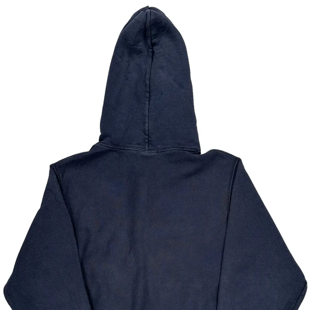 Reverse Weave Champion Hoodie - Small Navy Cotton - Image 7