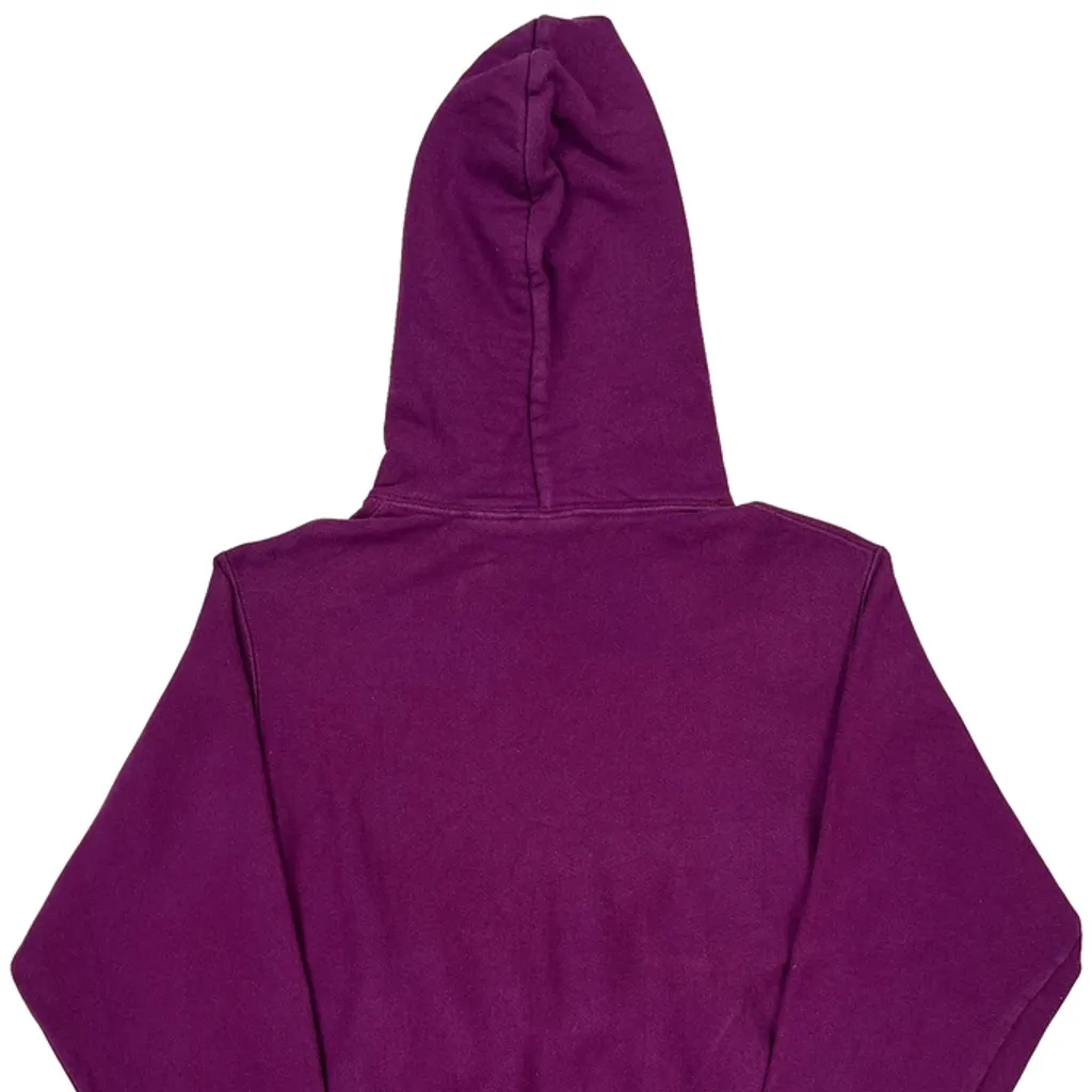 Reverse Weave Champion Hoodie - Small Purple Cotton - Image 6