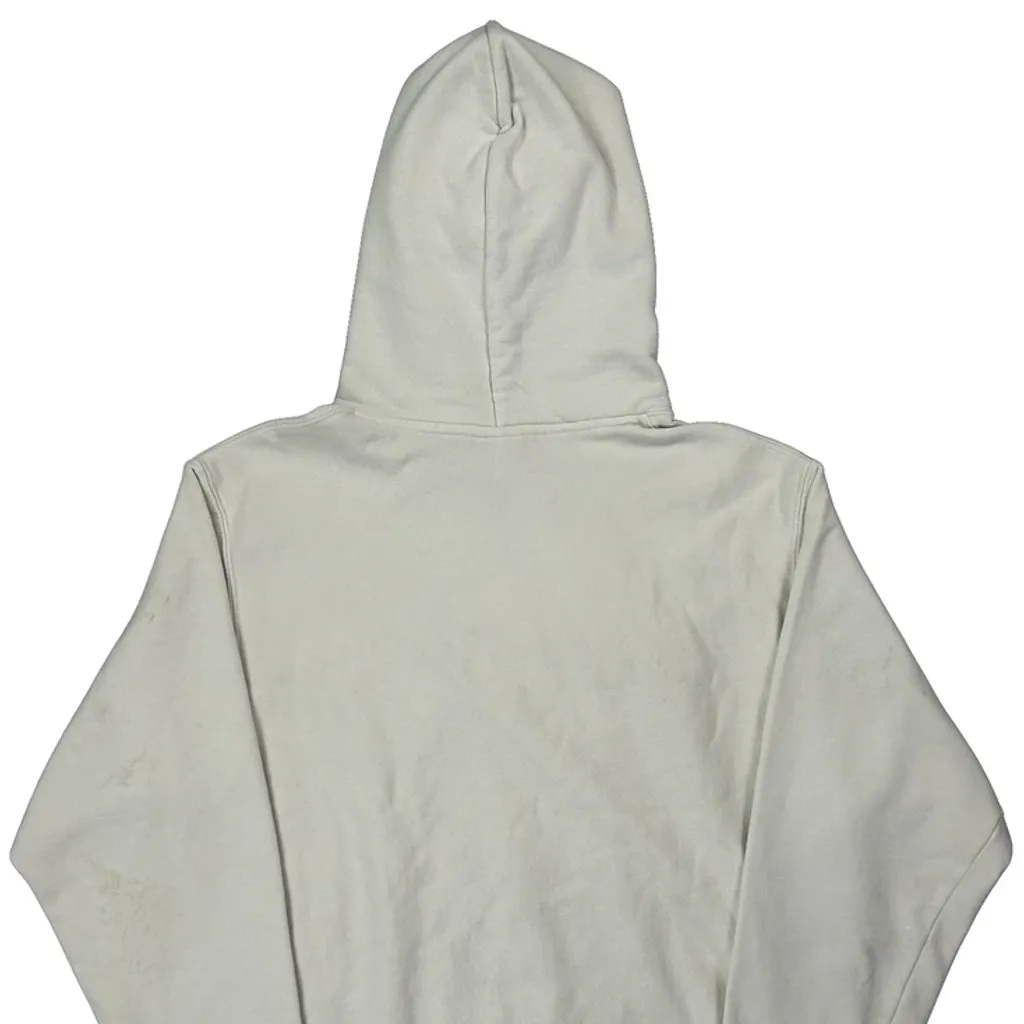 Reverse Weave Champion College Hoodie - Medium White Cotton - Image 7