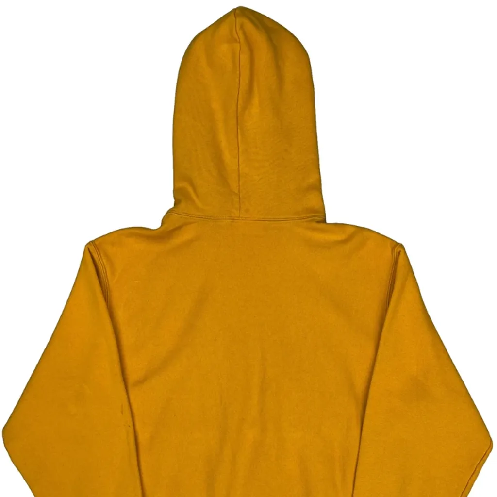 Reverse Weave Champion Hoodie - Medium Yellow Cotton - Image 6