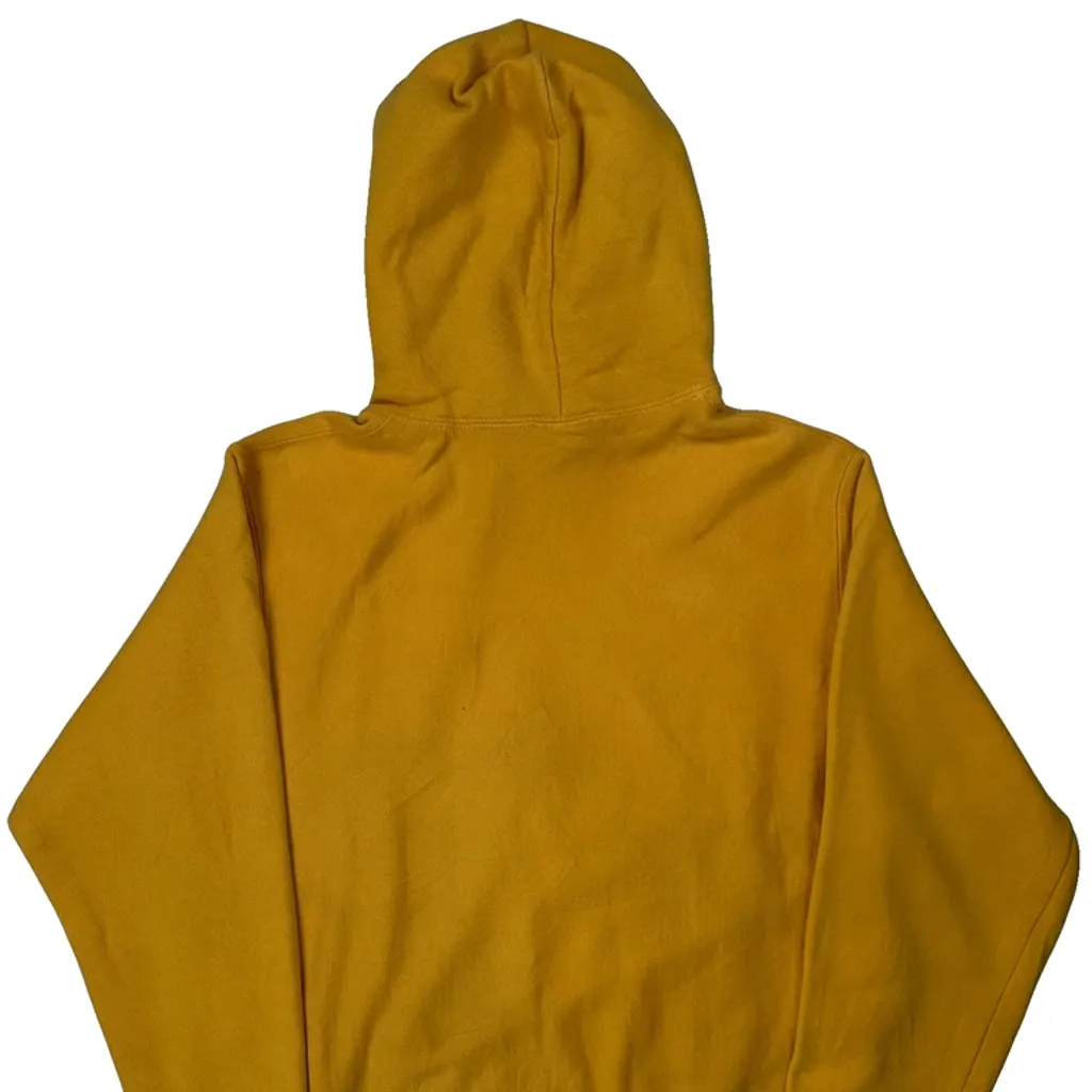 Reverse Weave Champion Hoodie - Medium Yellow Cotton - Image 7