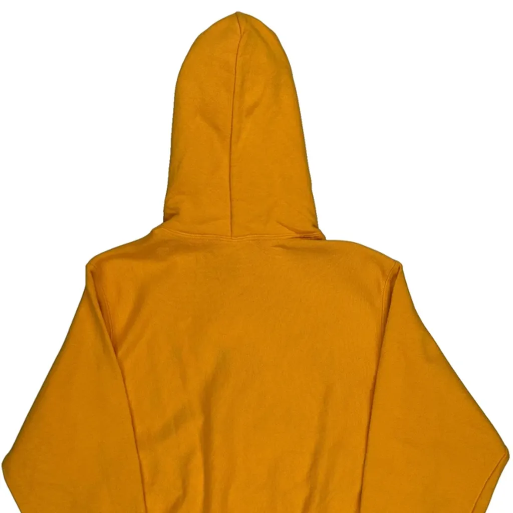 Reverse Weave Champion Hoodie - Small Yellow Cotton - Image 7