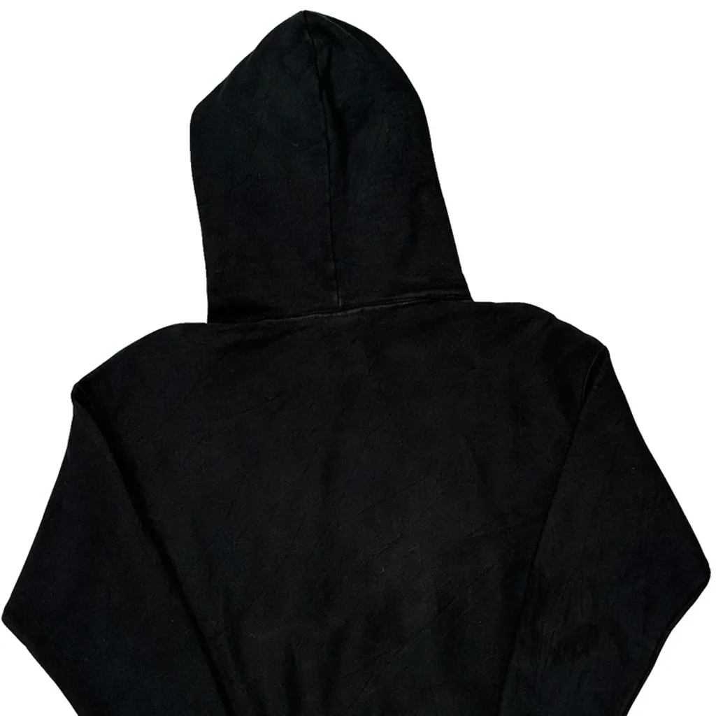 Reverse Weave Champion Hoodie - Small Black Cotton Blend - Image 6