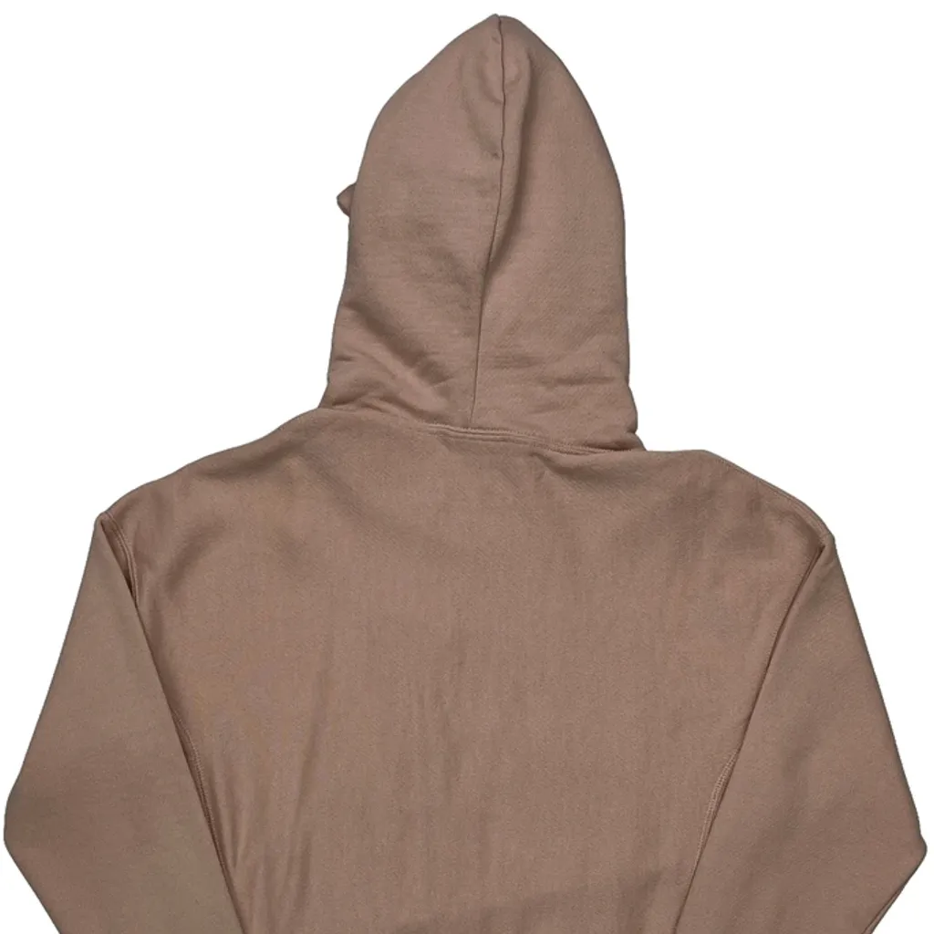 Reverse Weave Champion Hoodie - XS Brown Cotton - Image 6