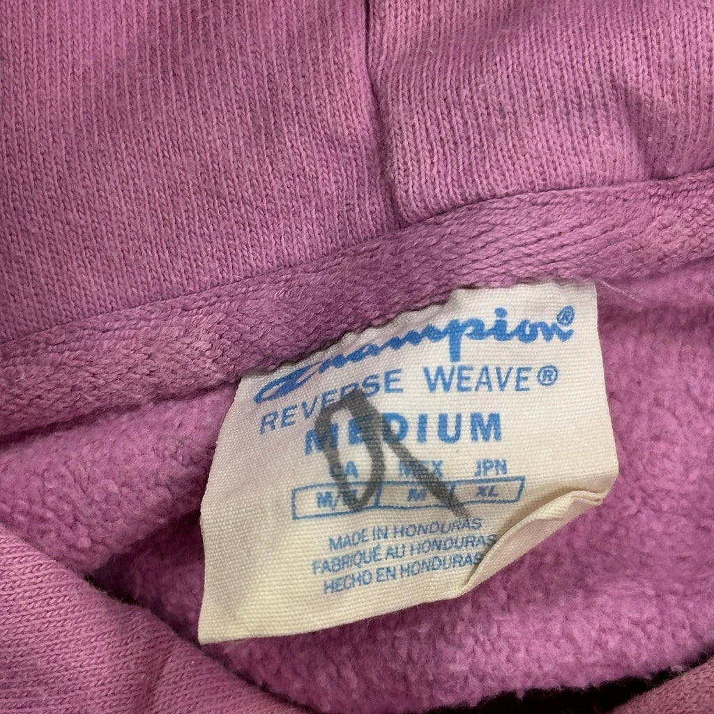 Reverse Weave Champion Hoodie - Medium Purple Cotton - Image 3