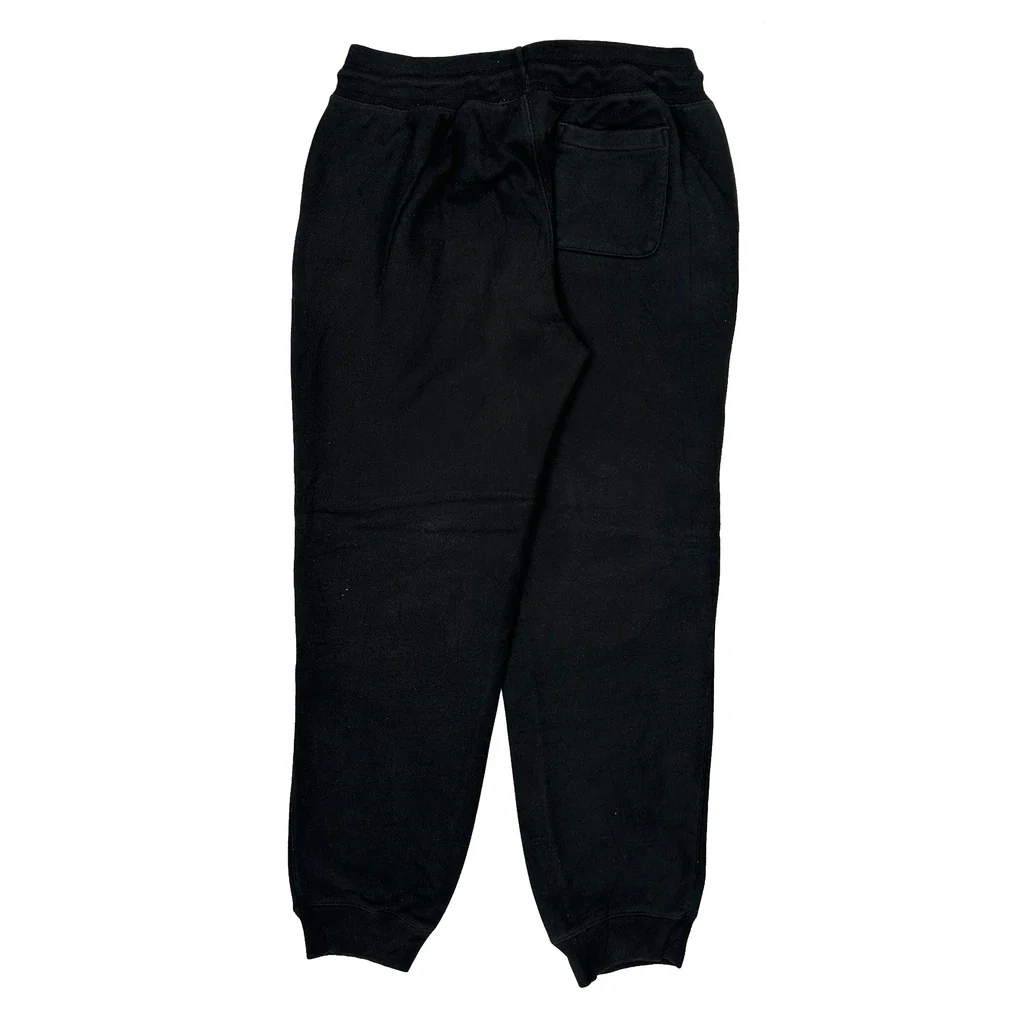 Reverse Weave Champion Joggers - Medium Black Cotton - Image 2