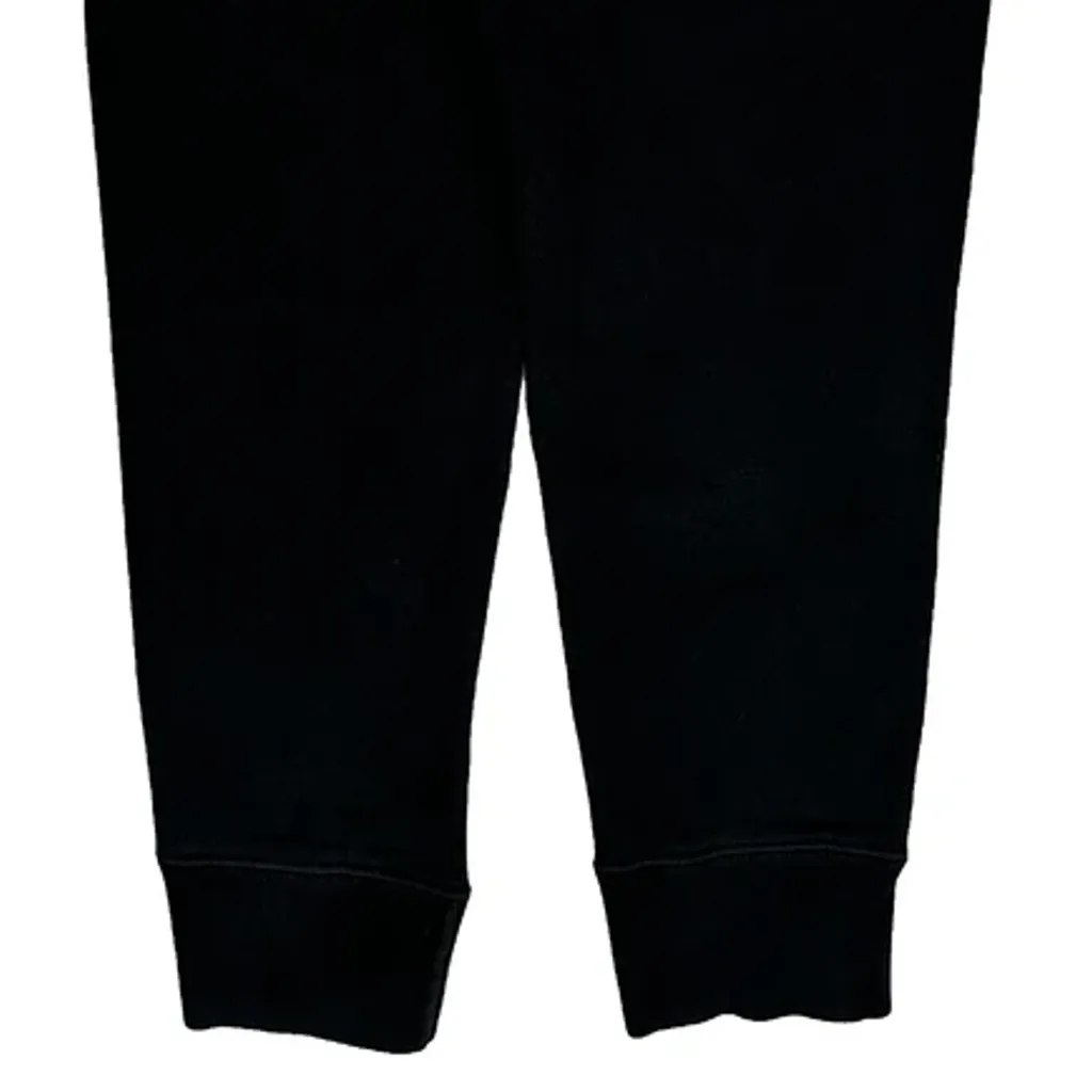 Reverse Weave Champion Joggers - Medium Black Cotton - Image 6